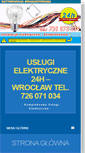 Mobile Screenshot of pogotowie-elektryczne24h.pl